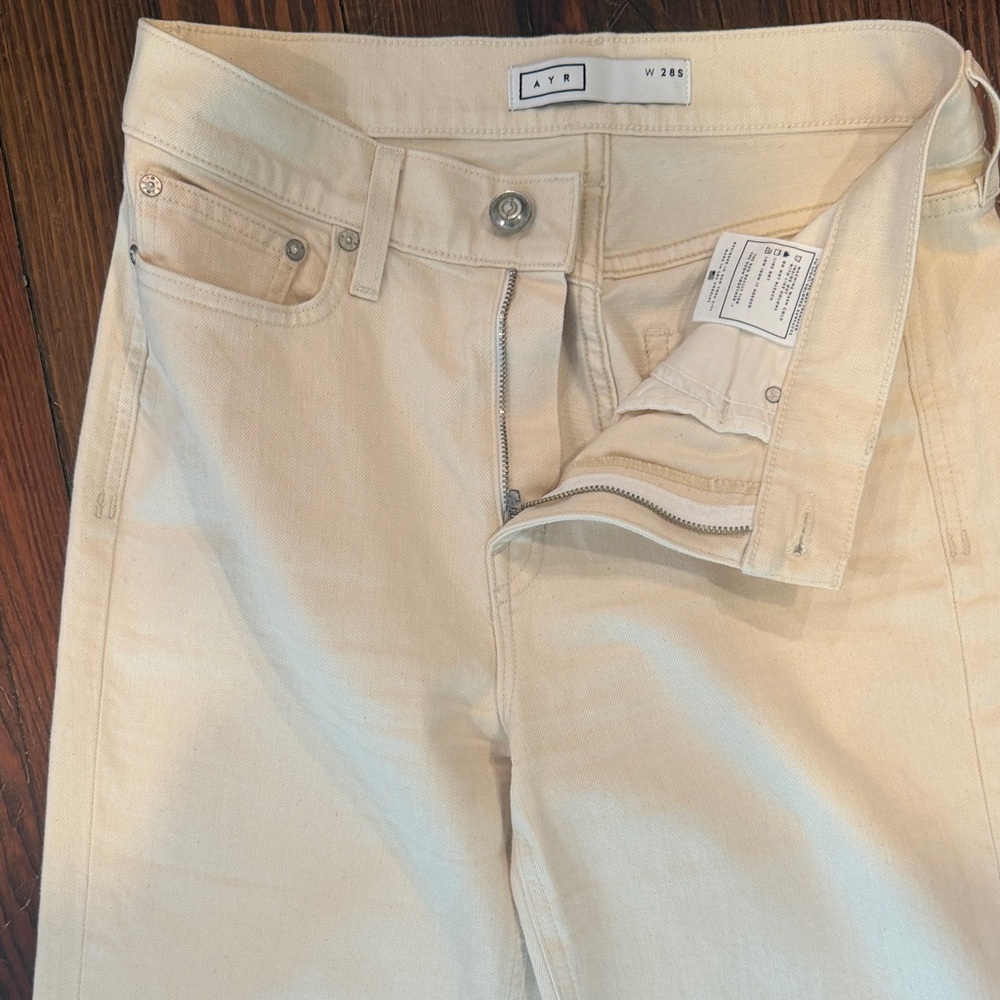 AYR The Secret Sauce Cream Jeans 28S
